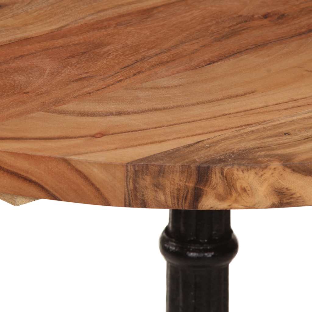 Bistro Table Ø60x76 cm Solid Acacia Wood